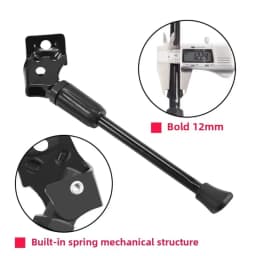 Bicycle Side Support Kids Bike Kickstand Parking Stand Foot Brace Children 12/14/16/18/20 Inch Foot Riding Accessories