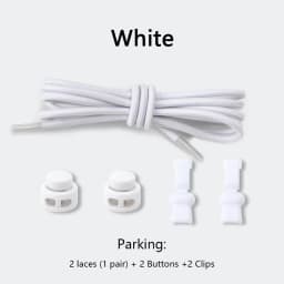 Elastic Laces Sneakers Shoe Laces Without Tying Unisex Quick Shoelace Round Rubber Bands Lazy Shoelaces Sport Shoestrings 1Pair