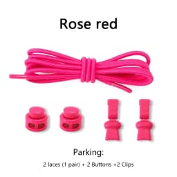 Elastic Laces Sneakers Shoe Laces Without Tying Unisex Quick Shoelace Round Rubber Bands Lazy Shoelaces Sport Shoestrings 1Pair