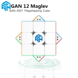 [Picube] GAN 12 Maglev UV Magnetic Magic Cube 3x3x3 Cubes Stickerless Gan12 Maglev Leap Magnets Puzzle Speed Cubes GAN12Maglev
