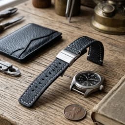 Soft Genuine Leather Smart Watch Band 18 20 22 24mm Women Men Cowhide Strap Brown Black Quick Release Watchband Bracelet