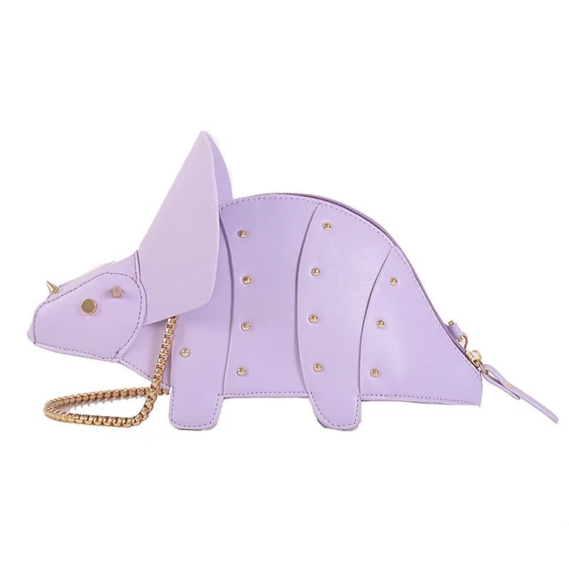 Triceratops Mini Crossbody Bag for Women Purses and Handbags Fashion Shoulder Chain Bag Clutch Chic Girl's Designer Bags 2023