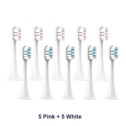 Hot Replacement Brush Heads For Xiaomi Mijia T300/T500/T700 For Sonic Electric Toothbrushes with Caps Sealed Package Soft Heads