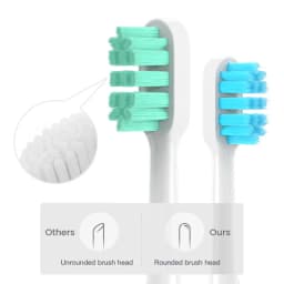 Hot Replacement Brush Heads For Xiaomi Mijia T300/T500/T700 For Sonic Electric Toothbrushes with Caps Sealed Package Soft Heads