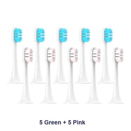 Hot Replacement Brush Heads For Xiaomi Mijia T300/T500/T700 For Sonic Electric Toothbrushes with Caps Sealed Package Soft Heads