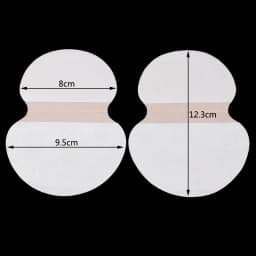 20/30/50pcs Unisex Sweat Pads Summer Deodorants Underarm Anti Perspiration Sweat Pads Disposable Armpit Absorb Sweat Shield Pad