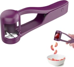 Tomato Slicer Cutter Grape Tools Cherry Fruit SaladSplitter Artifact for Toddlers Small KitchenAccessories CutGadget for Baby