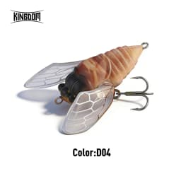Kingdom Cicada Bionic Fishing Lure 21mm 27mm 1.6g 2.4g Floating Artificial Hard Crankbaits Bass Trout Pike Topwater Fishing