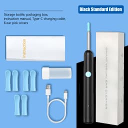 2026 New Upgrade Visual Ear Wax Cleaner Camera Safe Earwax Removal Endoscope with 5M Camera Ear Cleaning Tools Ear Care