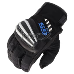 4 Color Motorcycle Rallye 3 GS Leather Gloves For BMW Motorrad Guantes Motorbike Scooter Black Blue Luvas Unisex Mens