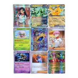 360Pcs Pokemon Destined Rivals Prismatic Black Bolt SCARLET VIOLE 151 Ultra Prism English Booster Battle Transaction Gifts