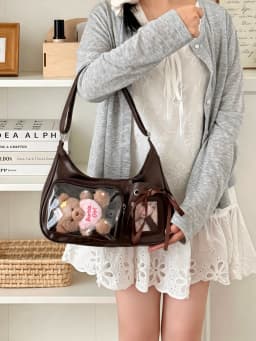 Versatile Commuter Leisure Daily Versatile Lightweight One Shoulder Underarm Crossbody Bag Niche Fashion Trend High Value Transp