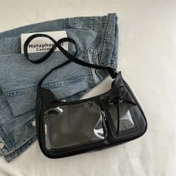 Versatile Commuter Leisure Daily Versatile Lightweight One Shoulder Underarm Crossbody Bag Niche Fashion Trend High Value Transp