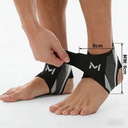 Ankle Brace for Anti Sprain 2026 New Compression Ankle Support Sleeve Breathable Adjustable Foot Guard for Running Sports