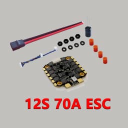JIJIEFPV F722 70A Stack ICM42688P F722 Flight Controller BLHELI_S 70A 4in1 ESC 30.5X30.5mm 3-8S for FPV Freestyle Drones Parts