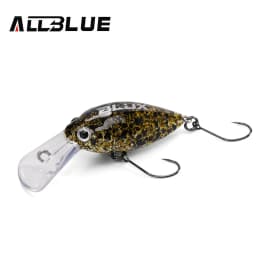 ALLBLUE MOCA DR SS Crankbait 30mm 2.3g Slow Sinking Wobbler Trout Fishing Lure Freshwater Crank Minnow Artificial Hard Bait