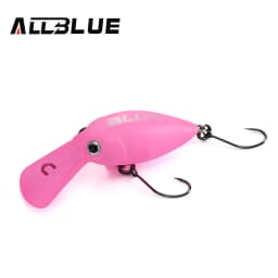 ALLBLUE MOCA DR SS Crankbait 30mm 2.3g Slow Sinking Wobbler Trout Fishing Lure Freshwater Crank Minnow Artificial Hard Bait