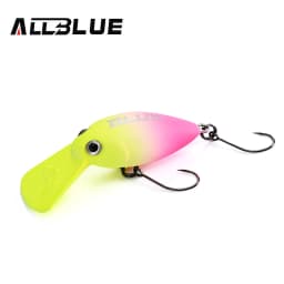 ALLBLUE MOCA DR SS Crankbait 30mm 2.3g Slow Sinking Wobbler Trout Fishing Lure Freshwater Crank Minnow Artificial Hard Bait