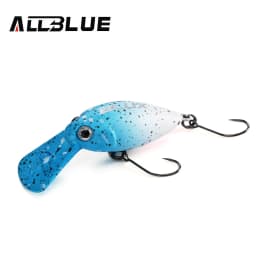 ALLBLUE MOCA DR SS Crankbait 30mm 2.3g Slow Sinking Wobbler Trout Fishing Lure Freshwater Crank Minnow Artificial Hard Bait