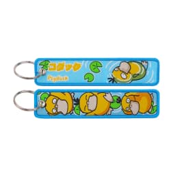 Pokémon  Anime Elf Monsters Keychain for Cars Backpack Key Holders Embroidery Keyrings Key Tag Jet Tag Accessories Gifts 1pcs
