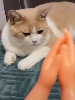 Children Noveltyfunny Mini Hand Creative Finger Fingertip Toys Teasing Cat Massage Pet Soft Silicone Small Hand Pet Supplies