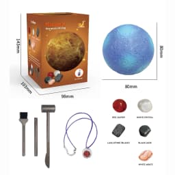 Children's Archaeology Digging Treasure Planet Gem Ore Exploration of The Solar System Mining Science Education Educational Toys