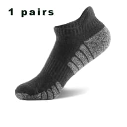 3/1Pairs Sport Ankle Socks Athletic Low-cut Sock Thick Knit Sock Outdoor Fitness Breathable Quick Dry Wear-resistant Warm Socks