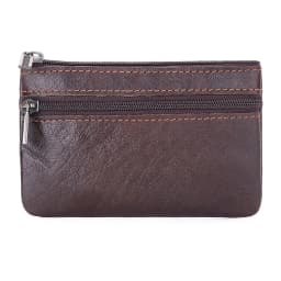New Cow Leather Men's And Women's Change Vintage Coin Bag Headphone Purse Storage Mini Bag For Man And Woman