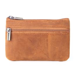 New Cow Leather Men's And Women's Change Vintage Coin Bag Headphone Purse Storage Mini Bag For Man And Woman
