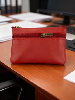 New Cow Leather Men's And Women's Change Vintage Coin Bag Headphone Purse Storage Mini Bag For Man And Woman