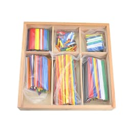 Baby Toys Froebel Teaching Aids 15 Sets Wood Box Teaching Tools Early Learning Educational Preschool Training Toys for Children