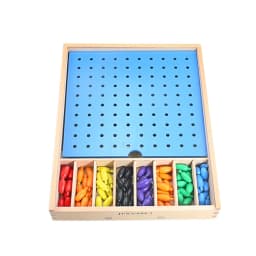 Baby Toys Froebel Teaching Aids 15 Sets Wood Box Teaching Tools Early Learning Educational Preschool Training Toys for Children