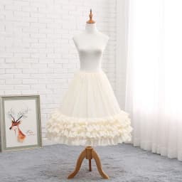 Bridal Wedding Petticoats Hoops Crinoline Womens Prom Underskirt Fancy Skirt Slip Chiffon 70CM Long Cosplay Party Petticoats