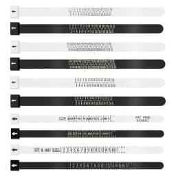 1pc Ring Sizer Measure Plastic UK US EU JP HK Size Loop Ring Size Measuring Tools Finger Gauge Ring Sizer Jewelry Sizing Tool
