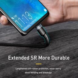 Baseus 100W USB C to USB Type C Cable for MacBook Pro Quick Charge 4.0 Fast Charging For iPhone 17 16 15 Pro max Charge Cable