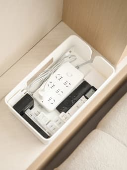 1PC Cable Storage Box Desktop Power Plug Board Storage Box Wireless WiFi Router Bracelet Desktop Data Line Plug Holder Shelf