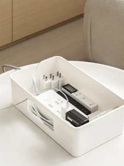 1PC Cable Storage Box Desktop Power Plug Board Storage Box Wireless WiFi Router Bracelet Desktop Data Line Plug Holder Shelf
