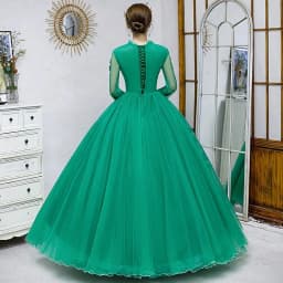 Customized Green Ball Gown Quinceanera Dresses Appliques Tulle Prom Birthday Party Gowns Formal robes de soirée