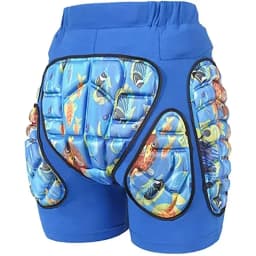 Kids 3D Protective Hip Pad EVA Short Pants Skiing Snowboard Skating Riding Protective Gear Drop Resistance Padded Protector