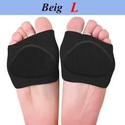 Silicone Gel Insoles for Shoes Metatarsal Forefoot Insert Pad for Women Men Foot Cushion Pads For Hallux Valgus Corrector Socks