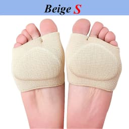 Silicone Gel Insoles for Shoes Metatarsal Forefoot Insert Pad for Women Men Foot Cushion Pads For Hallux Valgus Corrector Socks