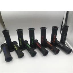 ATV Handle Grip Motorcycle Handlebar Grip For Honda Dirt Pit Bike Part Racing Motocross 7/8 "22 24MM Gel Rubber Brake Universal