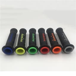 ATV Handle Grip Motorcycle Handlebar Grip For Honda Dirt Pit Bike Part Racing Motocross 7/8 "22 24MM Gel Rubber Brake Universal