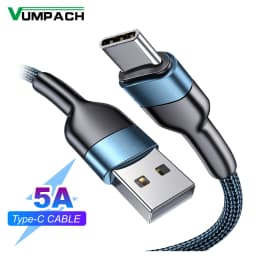 Fast USB C Cable C Type C Cable Fast Charging Data Cord Charger for Samsung S21 Xiaomi Vivo iPhone 16 15 Huawei Charging Cable