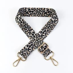 Deepeel 3.8cm Leopard Print Wide Shoulder Straps Wallet Tapes 80-140cm Adjustable Crossbody Women's Long Bags Strap Accessories