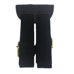 Adjustable Backpack Strap Shoulder Belts Black Durable Canvas Replacement Shoulder Strap Rucksack School Book Bag Accessories