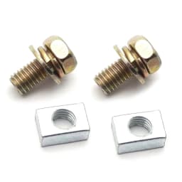 Universal Motorcycle Battery Terminal Nut and Bolt Kits M5x10mm Bike Scooter Accessories