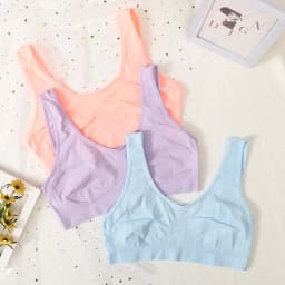Seamless Bra Non-wire Tank Bras For Women Sports Underwear Sexy Lingerie B C Cup Crop Tops Comfy Unlined Ladies Intimates M-L