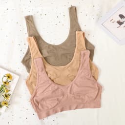 Seamless Bra Non-wire Tank Bras For Women Sports Underwear Sexy Lingerie B C Cup Crop Tops Comfy Unlined Ladies Intimates M-L