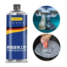 Metal Repair Paste 2 In1 Industrial AB Caster Glue Heat Resistant Sealant Cold Weld Strong Defect Repair Agent Glue